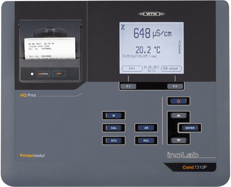 Стационарный кондуктометр WTW 1CA301 InoLab Cond 7310 SET 1 (EC/TDS/T) (0...1000 мСм/см)