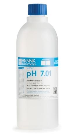 Калибровочный раствор pH 7.01 HANNA HI 5007 (500мл)