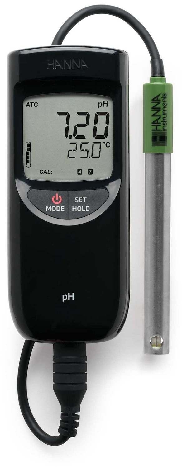Портативный pH-метр/термометр HANNA HI 991001 (-2...+16 pH, pH/T)