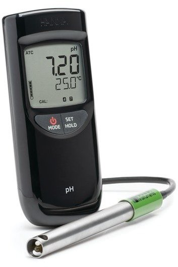 Портативный pH-метр/термометр HANNA HI 991001 (-2...+16 pH, pH/T) — миниатюра 2