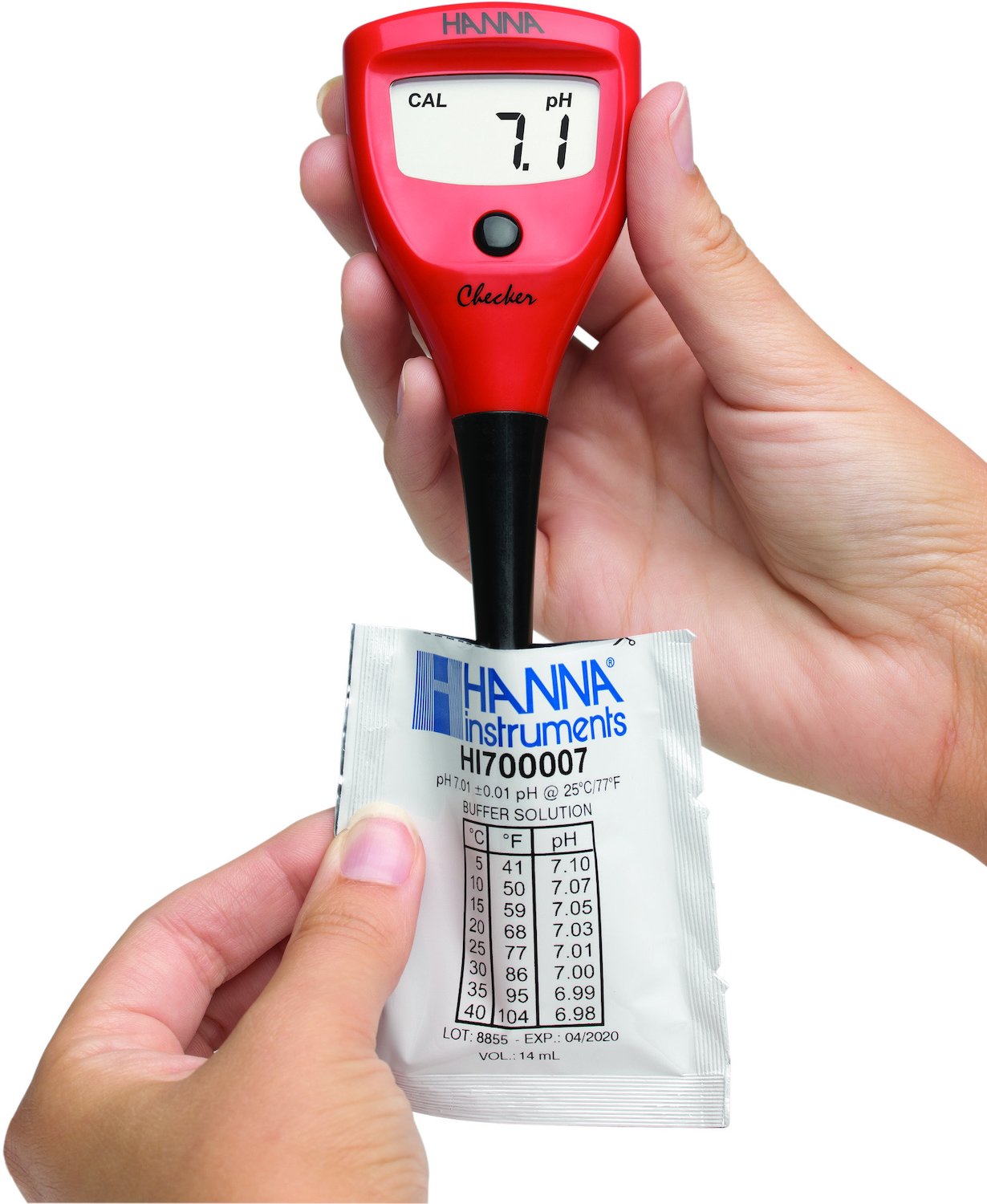 Карманный рН-метр с собственным электродом HANNA HI 98103 Checker (0...+14 pH) — миниатюра 3