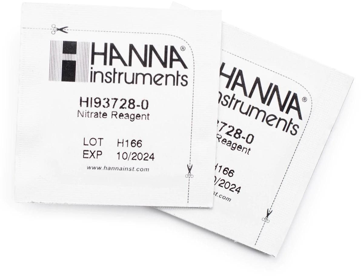 Набор тестов на нитрат-ионы (NO3-) HANNA HI 93728-01 (0.0:30.0мг/л, 100 тестов)