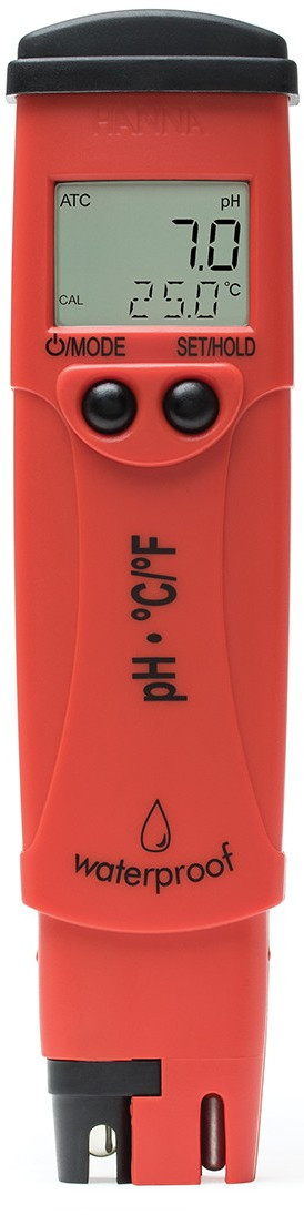 Карманный рН-метр/термометр влагонепроницаемый HANNA HI 98127 pHep 4 (-2...+16 pH, pH/T)