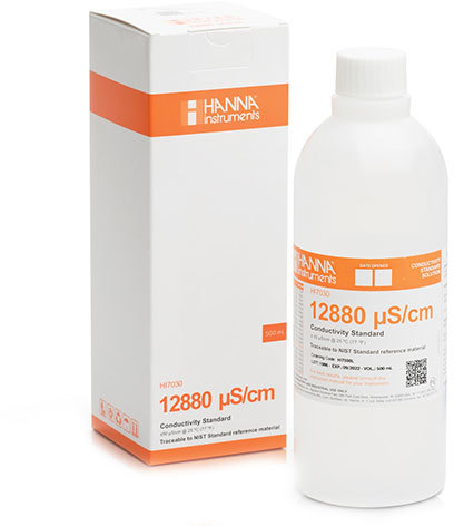 Калибровочный раствор 12880 мкСм/см HANNA HI 7030L (500мл)