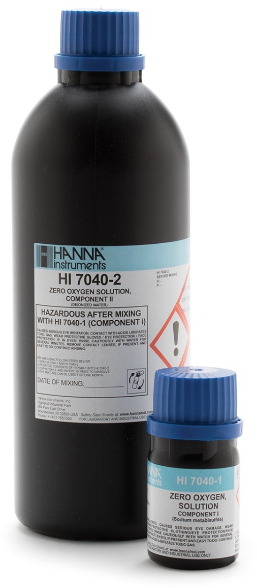 Калибровочный раствор по нулевой точке (нулевой раствор) HANNA HI 7040L (500мл)