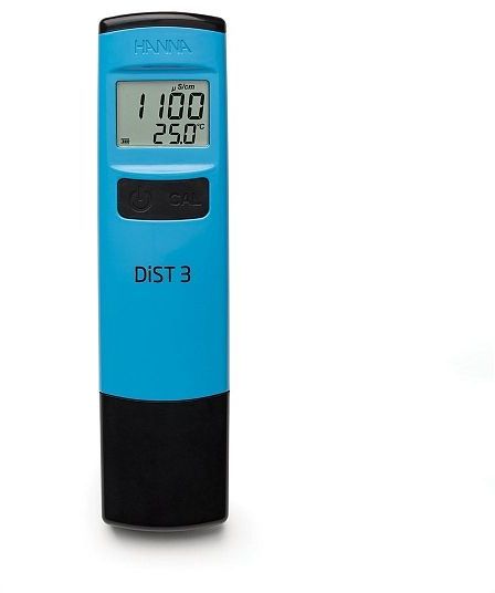 Кондуктометр карманный HANNA HI 98303 DiST 3 (EC) (0...2000 мСм/см) — миниатюра 2