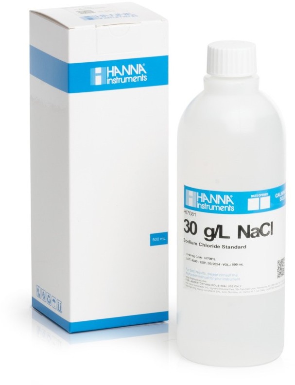 Раствор 30г/Л NaCl (500мл) HANNA HI 7081L