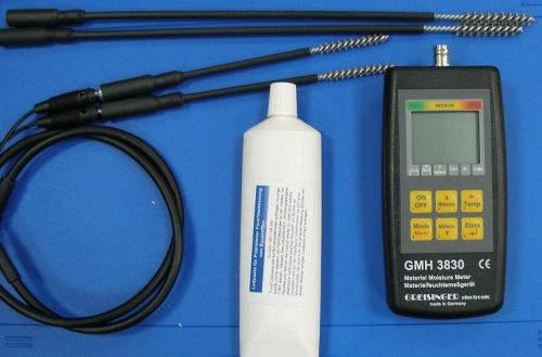 Влагомер твердых строительных материалов и древесины GREISINGER GMH 3830/5