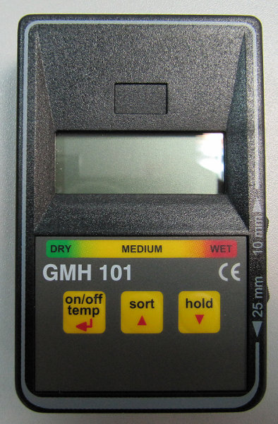Влагомер бесконтактный древесных и строительных материалов GREISINGER GMH 101 (0...50%)