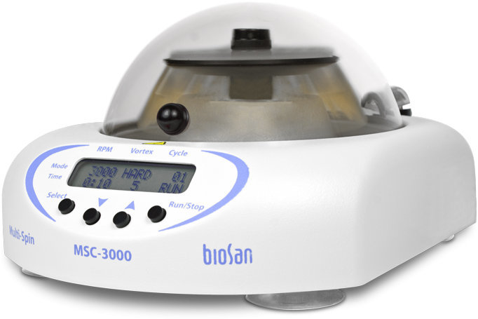Центрифуга-вортекс Мультиспин BioSan MSC-3000 — миниатюра 2