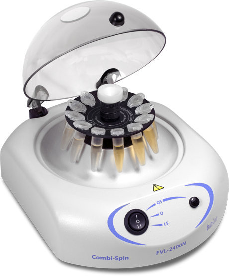 Мини центрифуга-вортекс Комбиспин BioSan FVL-2400N