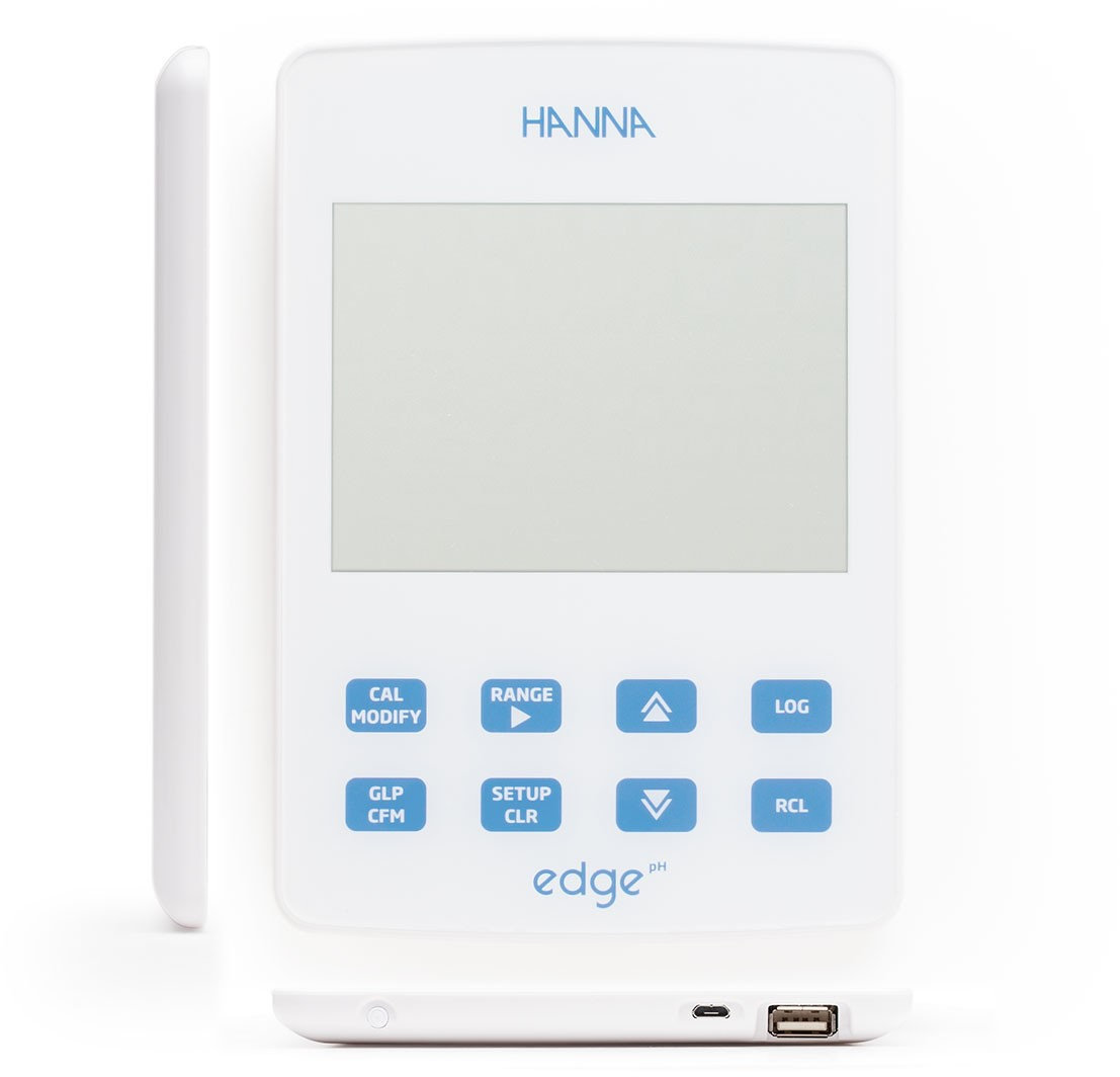 Стационарный кондуктометр с датчиком проводимости HANNA HI 763100 Edge EC HANNA HI 2003-02 (0...500 мкСм/см) — миниатюра 3