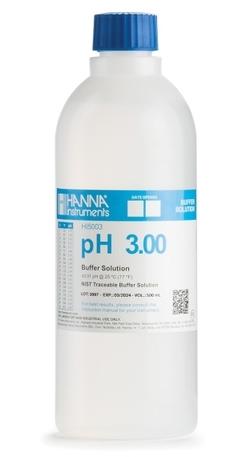Калибровочный раствор pH 3.00 HANNA HI 5003 (500мл)