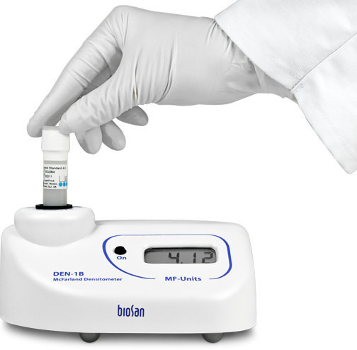 Денситометр (детектор мутности суспензий) BioSan DEN-1B — миниатюра 2