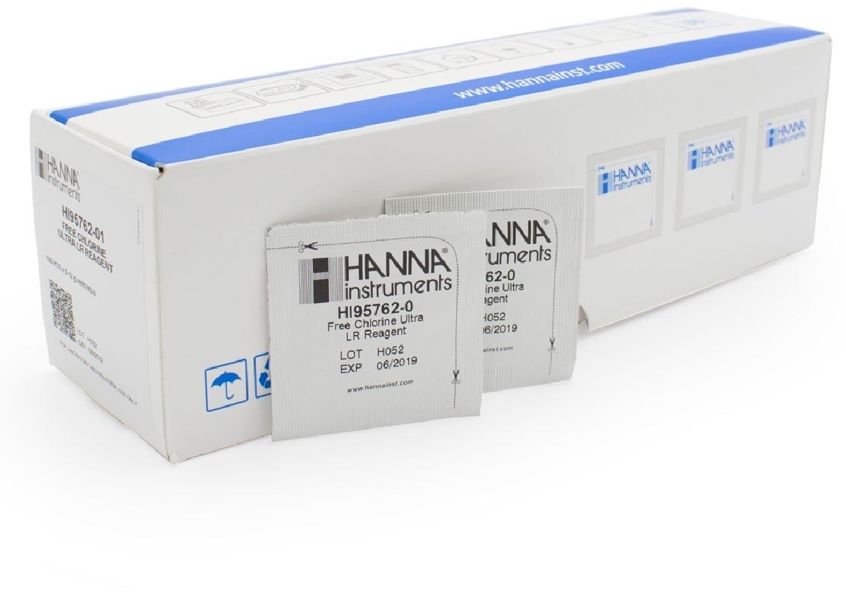 Набор тестов на свободный хлор HANNA HI 95762-01 (100 тестов)