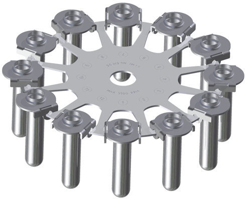 Ротор ELMI 6M.05 (12x15) к центрифуге CM-6M, CM-6MT (без адаптеров)
