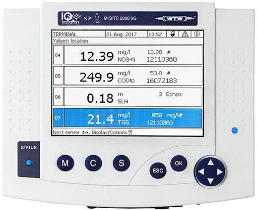 Терминал-контроллер промышленной измерительной сети IQ Sensor Net WTW 470022 MIQ/TС 2020 3G-CR3