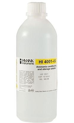Кондиционирующий раствор на кальций HANNA HI 4001-45 (500 мл)