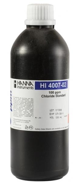 Стандартный раствор хлорида 100 мг/л HANNA HI 4007-02 (500 мл)