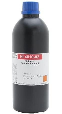 Стандартный раствор фторид-ионов 100 мг/л HANNA HI 4010-02 (500 мл)