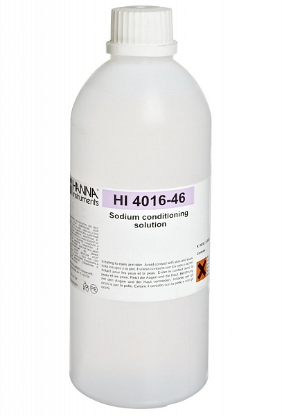 Кондиционирующий раствор на натрий HANNA HI 4016-46 (500 мл)