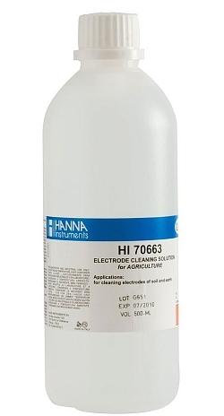 Раствор для очистки от почвенных отложений HANNA HI 70663L (500 мл)