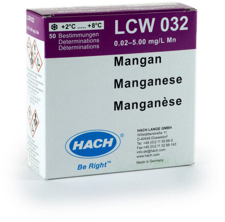 Тест-набор на марганец HACH LCW032 (50 тестов)