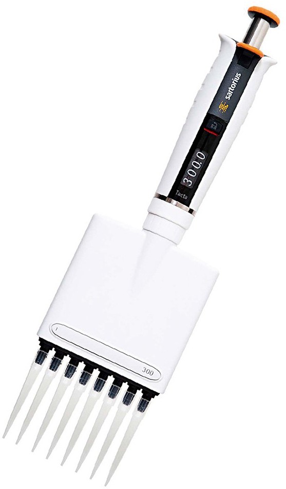 Механический дозатор 8-канальный Sartorius BioHit LH-729120 Tacta (0.5-10 мкл)
