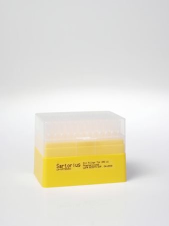 Наконечники с фильтром Sartorius BioHit SafetySpace LH-XF780201 (0.5-200 мкл, однослойный штатив штатив 10x96шт, стерильные, l=77.5мм)