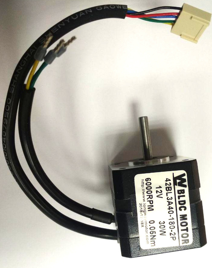 Электродвигатель 42BL3A40-180-2 к центрифуге MicroSpin 12 BioSan BS-010213-S07 — миниатюра 2