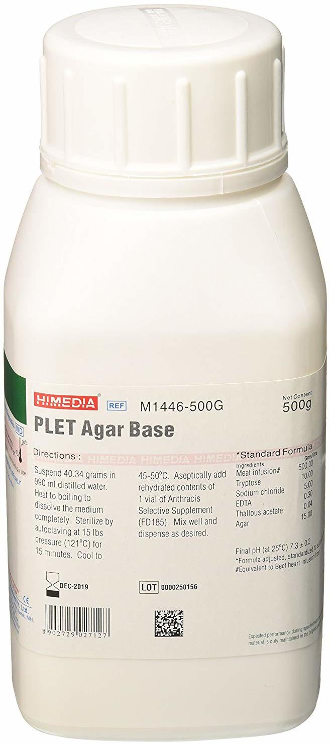 Основа агара PLET HiMedia M1446-500G (уп/500 гр)