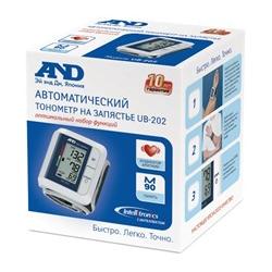 Автоматический тонометр на запястье AND UB-202 — миниатюра 2