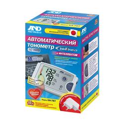 Автоматический тонометр с манжетой 22–32 см и адаптер AND UA-787 — миниатюра 3