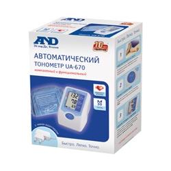 Автоматический тонометр со стандартной манжетой 22-32 см и адаптером AND UA-670