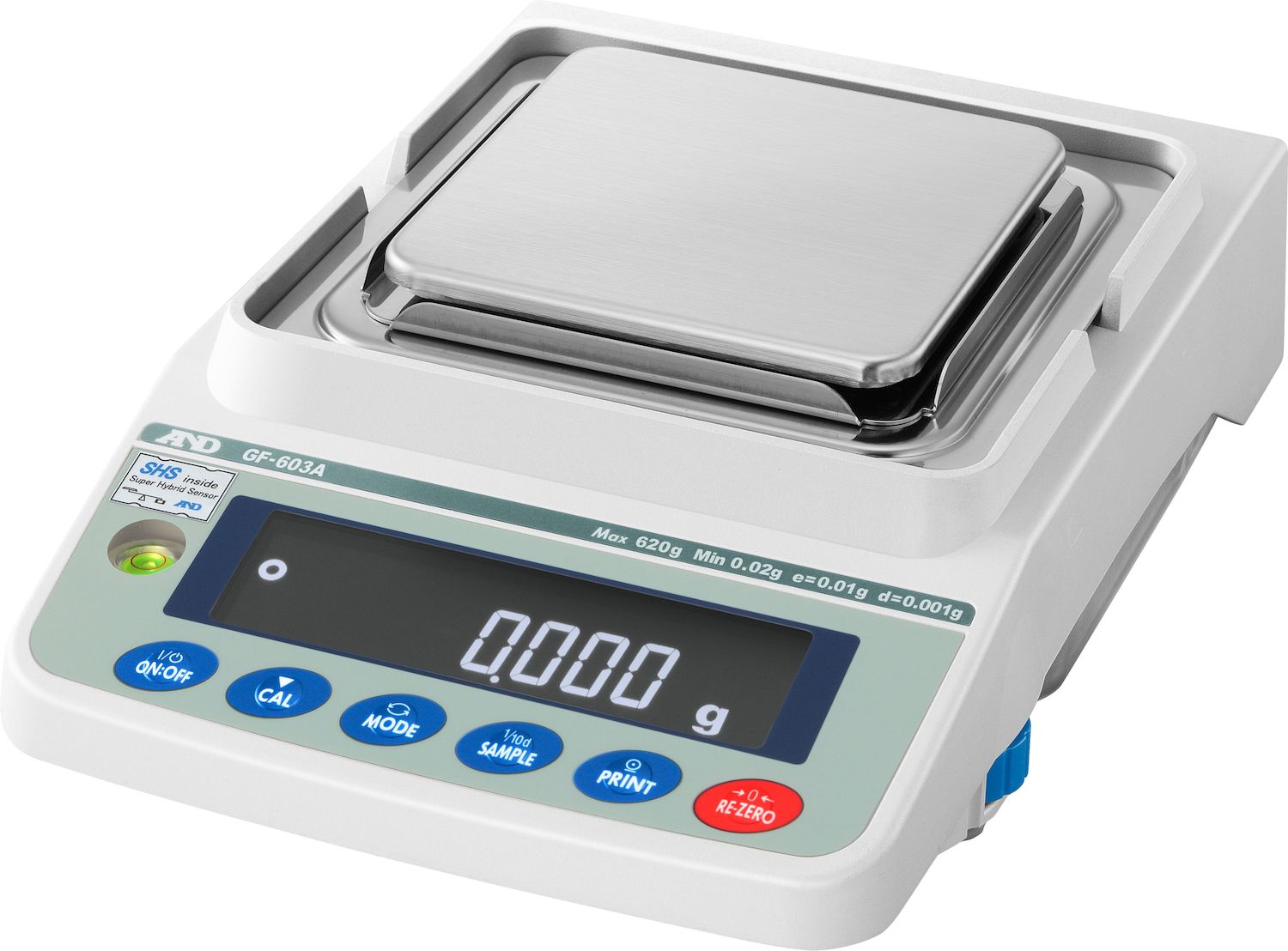 Весы лабораторные AND GX-2002A (2200 г/0.01 г) — миниатюра 2