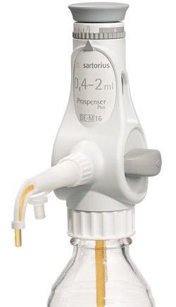 Механический дозатор (флакон-диспенсер) 1-канальный Sartorius BioHit LH-723072 Prospenser Plus (1-5 мл)