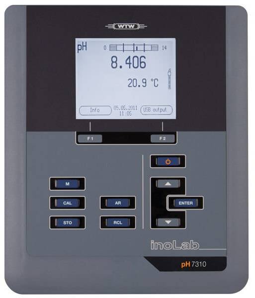 Стационарный рН-метр/милливольтметр/термометр WTW 1AA320 inoLab рН 7310 BNC (pH/mV/T)