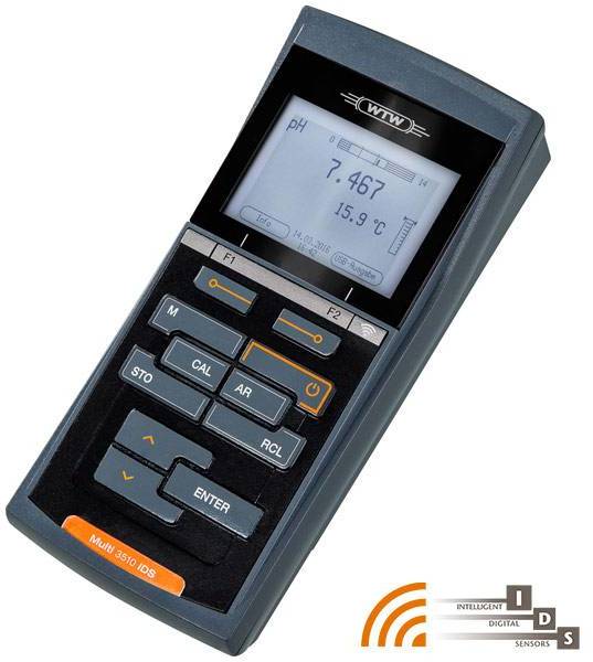 Портативный многопараметровый прибор WTW 2FD35U Multi 3510 IDS SET U (0...20 мг/г)