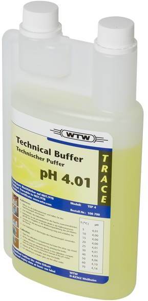 Буферный раствор pH 4 WTW 108701 TEP 4/10 (1 л, 10 шт.)