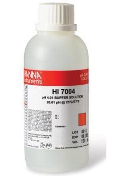 Калибровочный раствор рН 4.01 и 7.01 HANNA HI 7004L+HANNA HI 7007L (500мл)