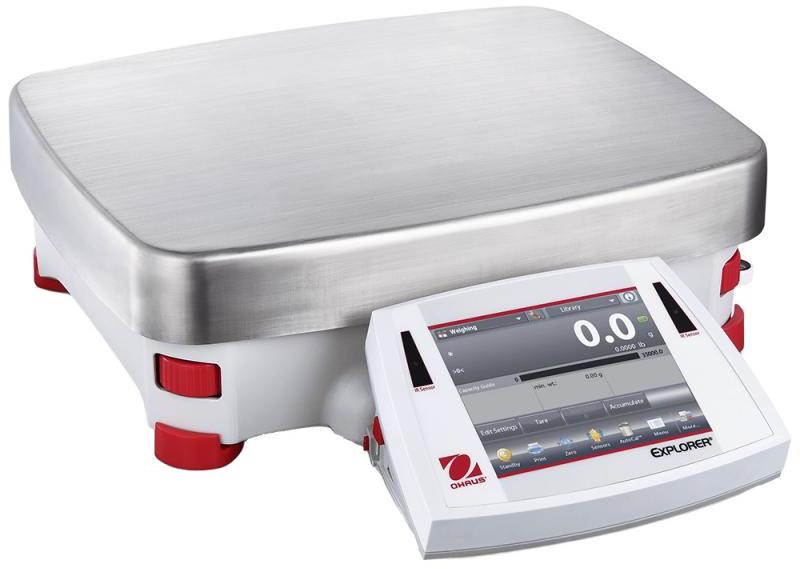 Весы лабораторные большегрузные OHAUS Explorer HiCap 30057063 (EX12001) (12000 г/0.1 г) — миниатюра 7