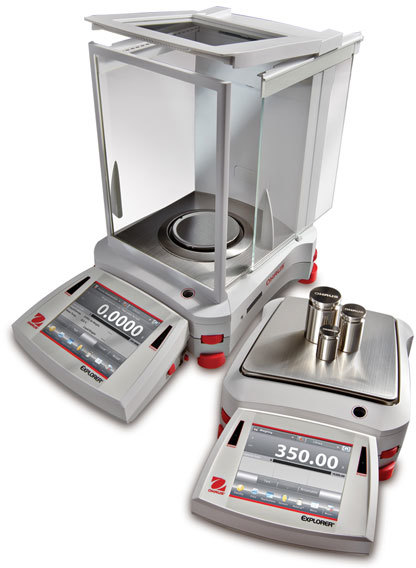 Аналитические весы Ohaus Explorer 30061977 (EX224/AD) (220 г/0.0001 г) — миниатюра 2