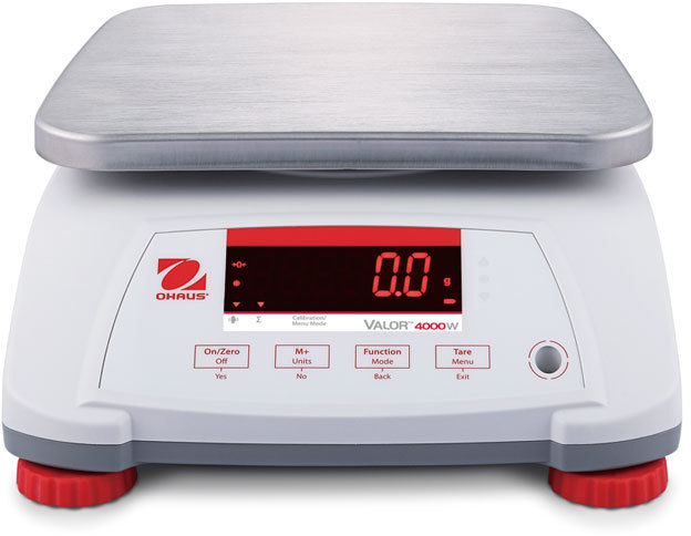 Водозащищенные настольные весы Ohaus Valor 30072337 (V41PWE6T) (6 кг/1 г) — миниатюра 4
