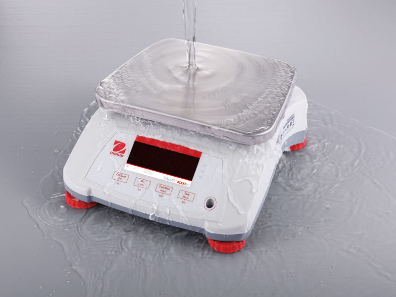 Водозащищенные настольные весы Ohaus Valor 30072337 (V41PWE6T) (6 кг/1 г) — миниатюра 2