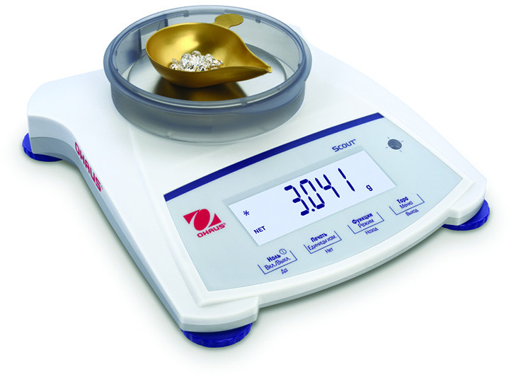 Электронные весы Ohaus Scout 30272150 (SJX322/E) (320 г/0.01 г) — миниатюра 2