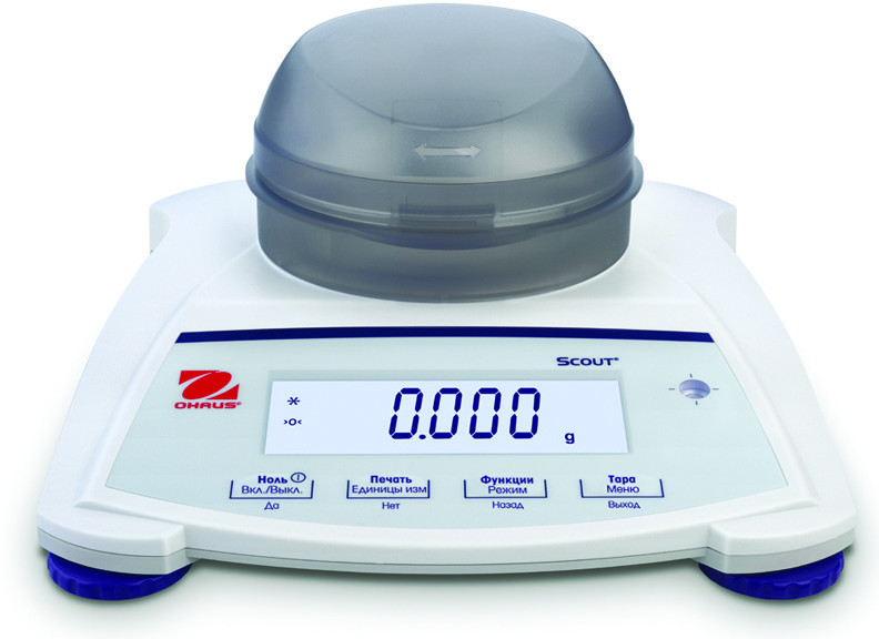 Электронные весы Ohaus Scout 30272154 (SJX3201/E) (3200 г/0.1 г) — миниатюра 5