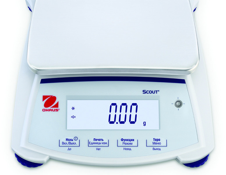 Электронные весы Ohaus Scout 30272155 (SJX6201/E) (6200 г/0.1 г)