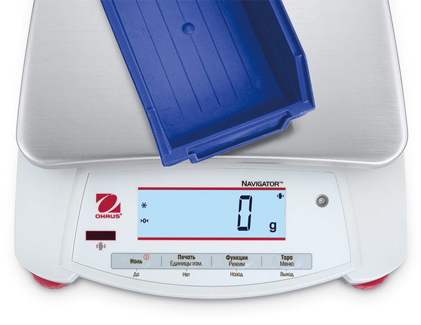 Электронные весы Ohaus Navigator 30456452 (NV621) (620 г/0.1 г) — миниатюра 2