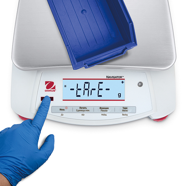 Электронные весы Ohaus Navigator 30456456 (NVT4201) (4200 г/0.1 г) — миниатюра 3