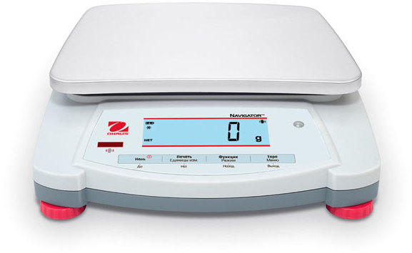 Электронные весы Ohaus Navigator 30456459 (NVT6200) (6200 г/1 г) — миниатюра 4